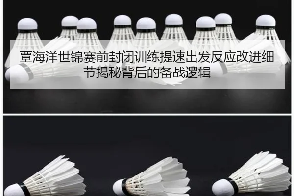 覃海洋世锦赛前封闭训练提速出发反应改进细节揭秘背后的备战逻辑